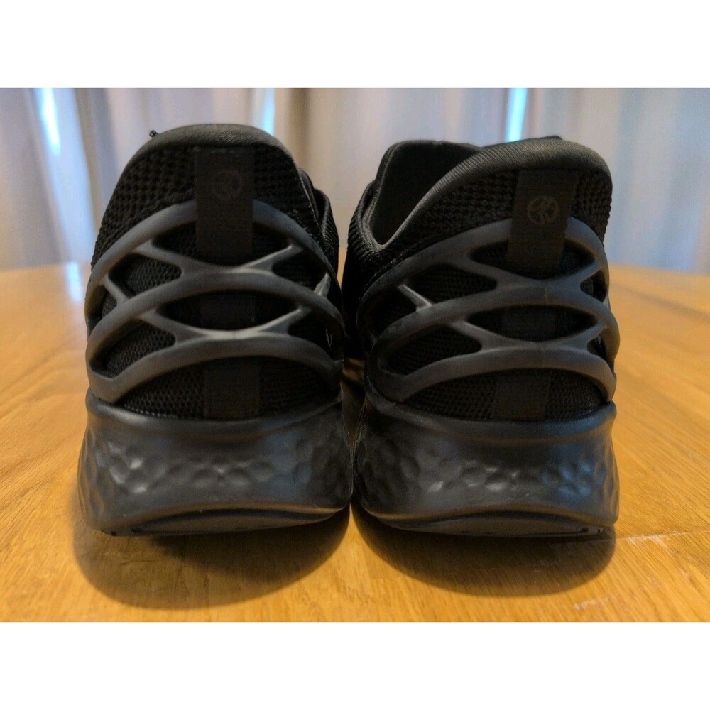 Kizik Athens Hands Free Slip On Shoes Mens Sz 7.5 Womens Sz 9 Black Stretchy Msh - Picture 6 of 10